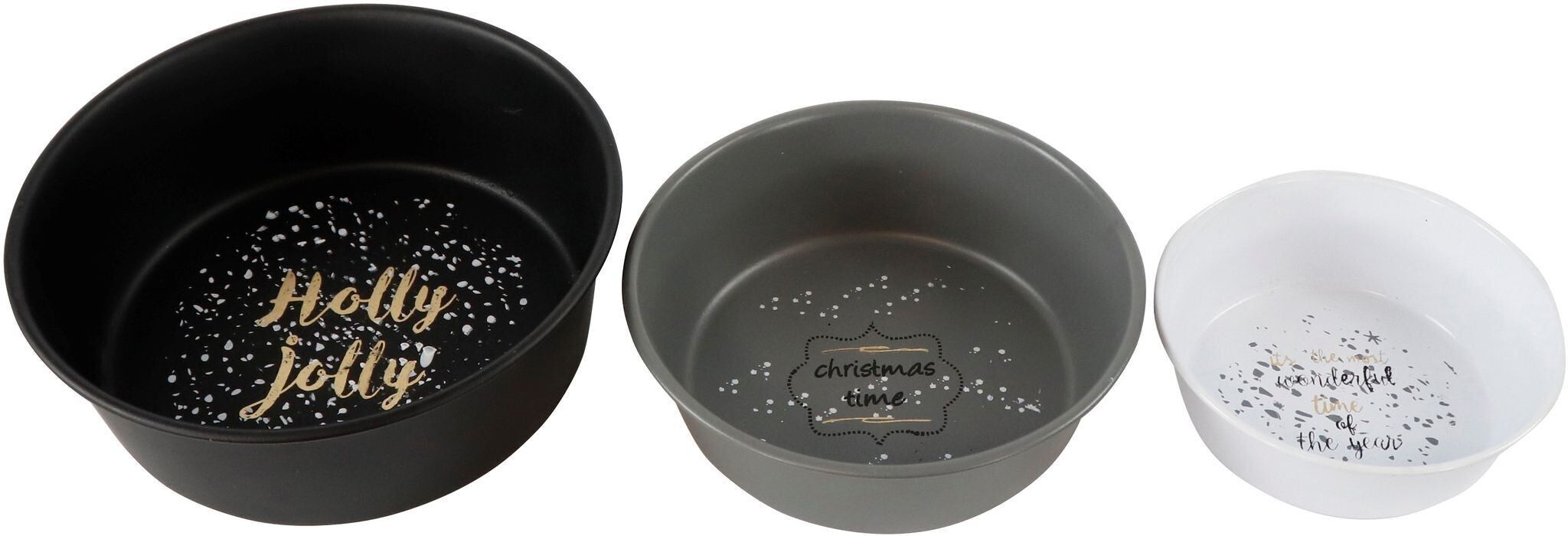 SET CIOTOLE HOLLY JOLLY 3 PEZZI (HOFF7318)