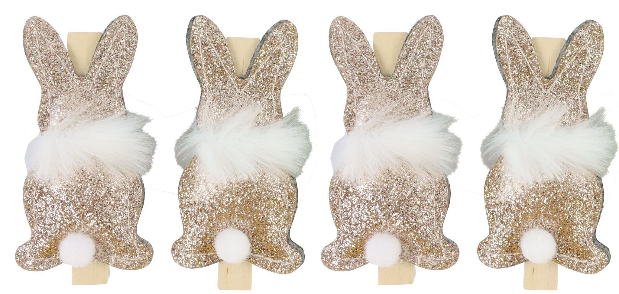 STAFFE GLIMMER BUNNY SET 4 PEZZI (HOFF7481)