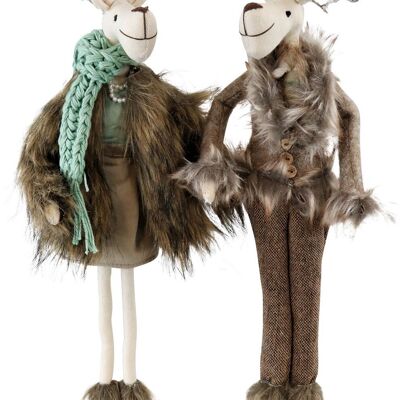 ENSEMBLE DÉCORATIF 2 PIÈCES COUPLE D'ORIGNAL MONTAGNE (HOFF7617)