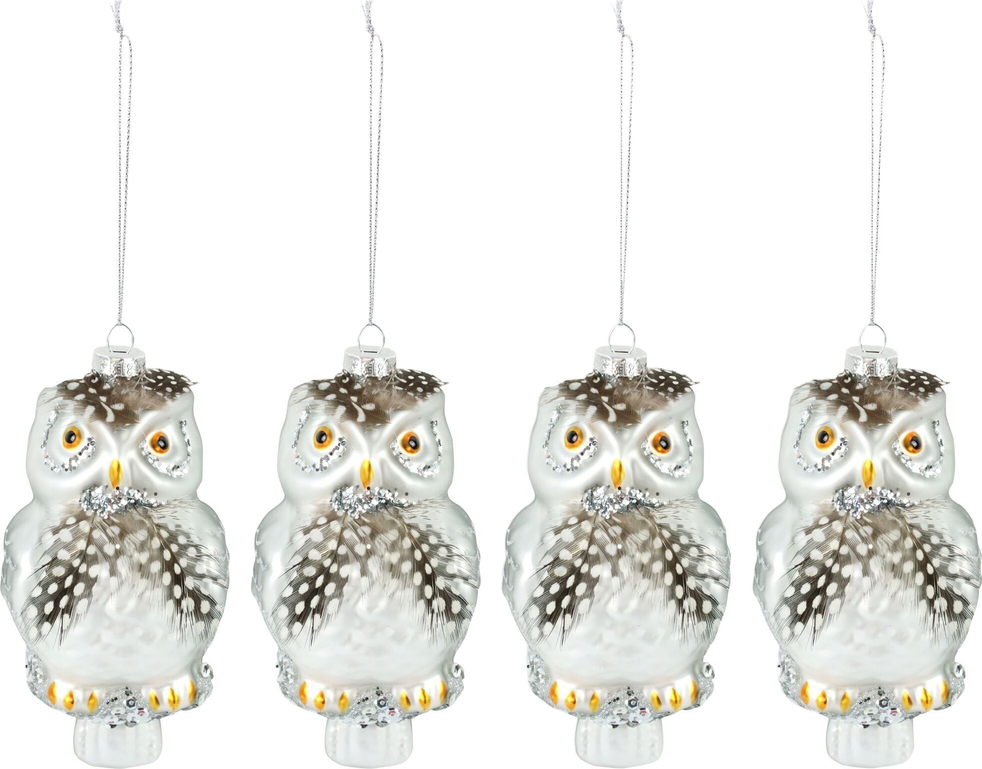 SET 4 PEZZI GUFO GIOIELLI IN VETRO (HOFF8497)