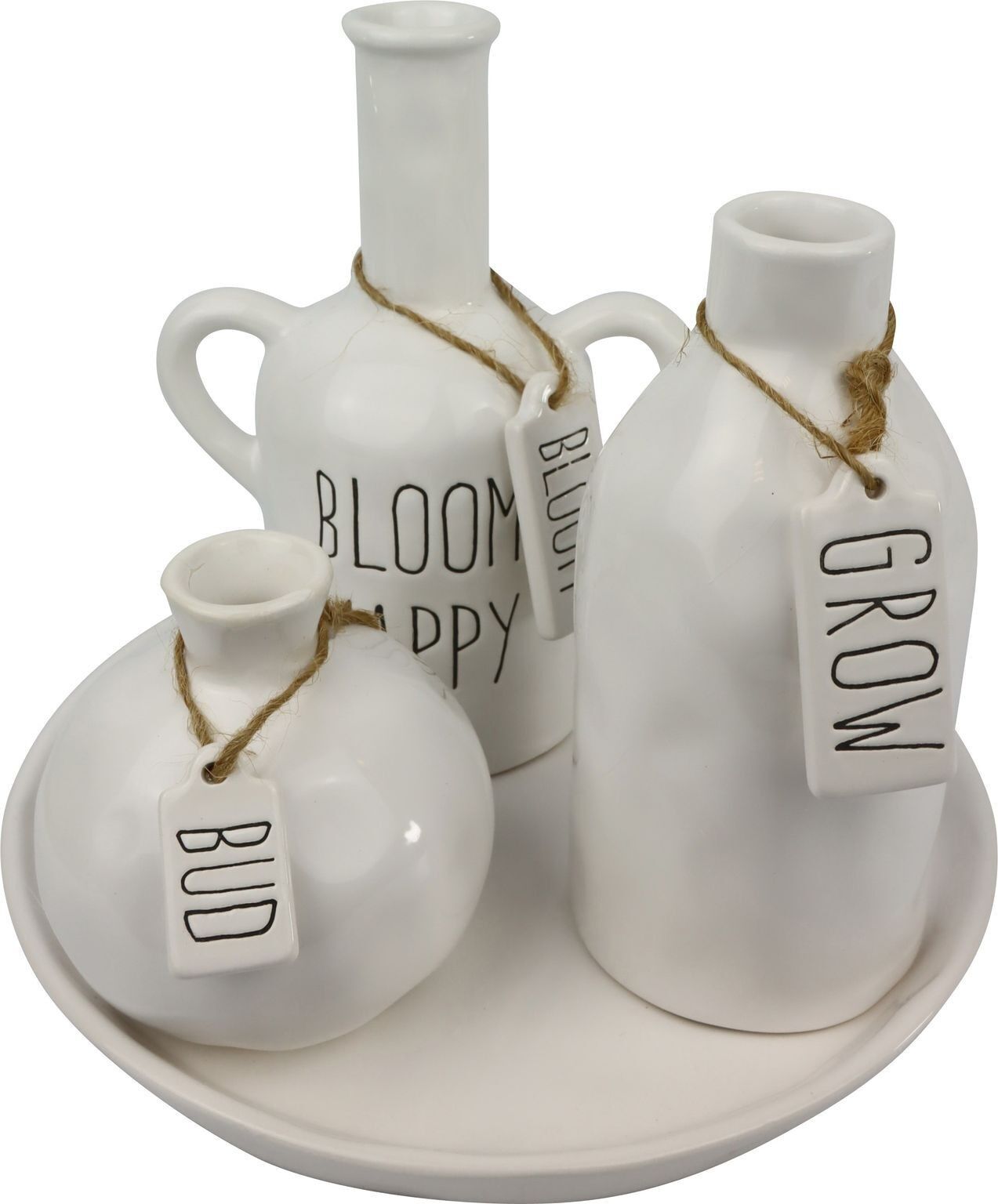 VASO COMPLETO BLOOM HAPPY SET 4 PEZZI (HOFF8800)