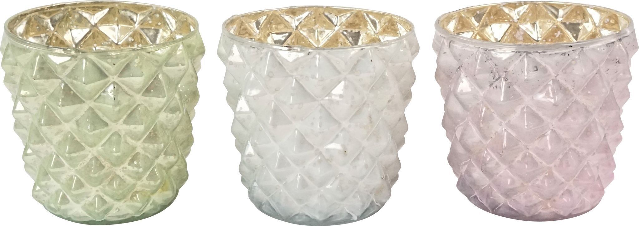 PORTA CANDELA NICE SET 3 PEZZI (HOFF8839)