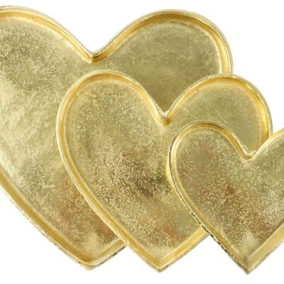 SET 3 PEZZI PIATTO CUORE CUPIDO (HOFF8995)