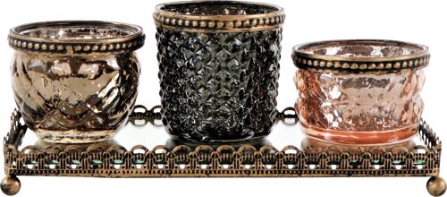 GLÄSERENSEMBLE M.TABL TOPKAPI  4 TEILIGES SET (HOFF9072)