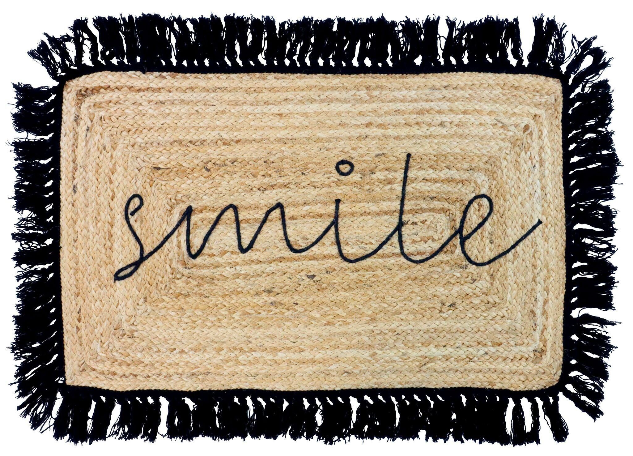 TAPPETO IN JUTA SMILE 50x80 (HOFF9372)