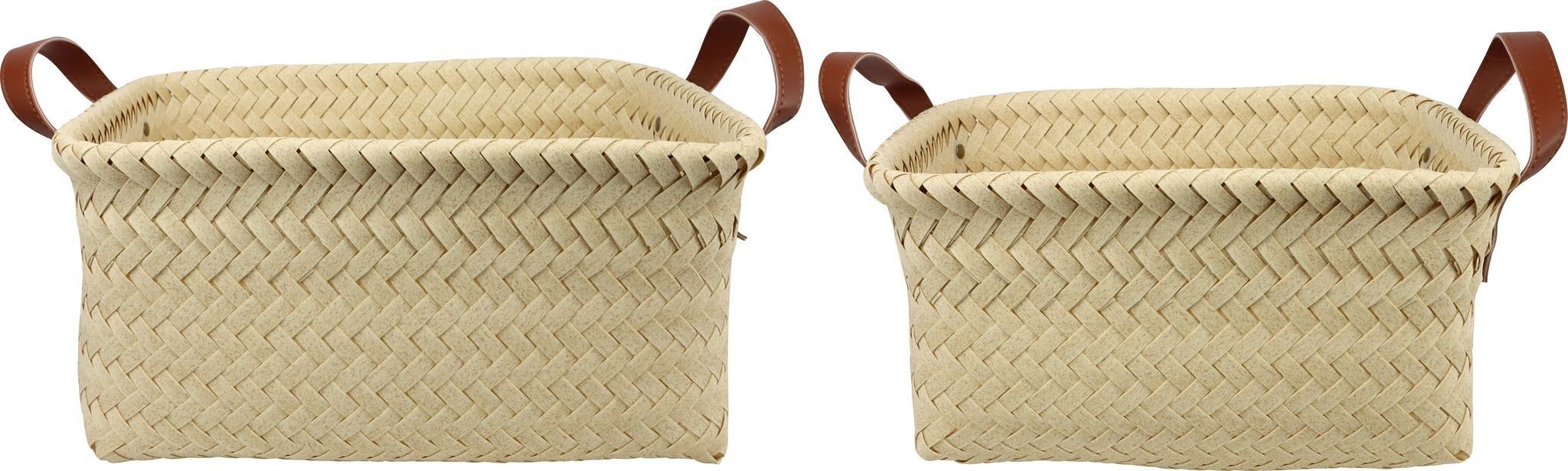 HENKELKÖRBE SANTORIN  2 TEILIGES SET (HOFF9407)