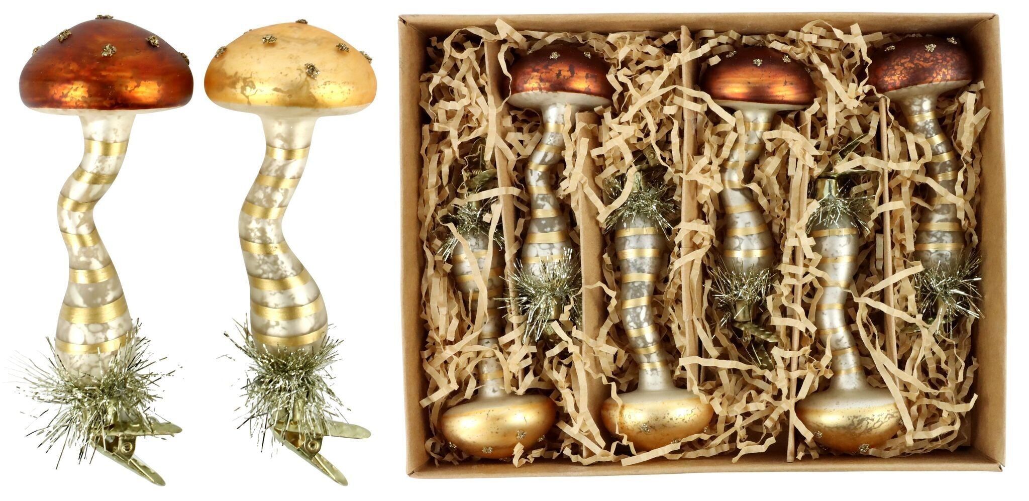 SET 6 PIEZAS SETAS CAJA VINTAGE (HOFF9471)