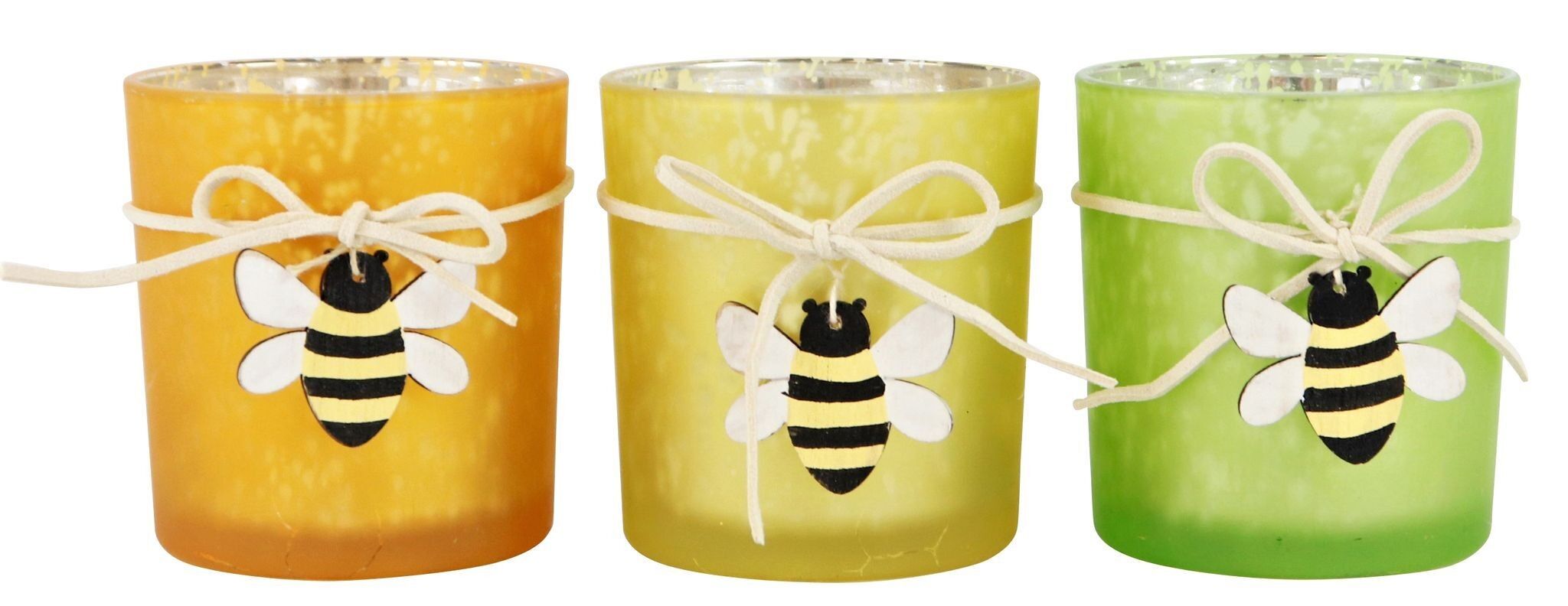 WINDLICHTER BUSY BEE  3 TEILIGES SET (HOFF9840)