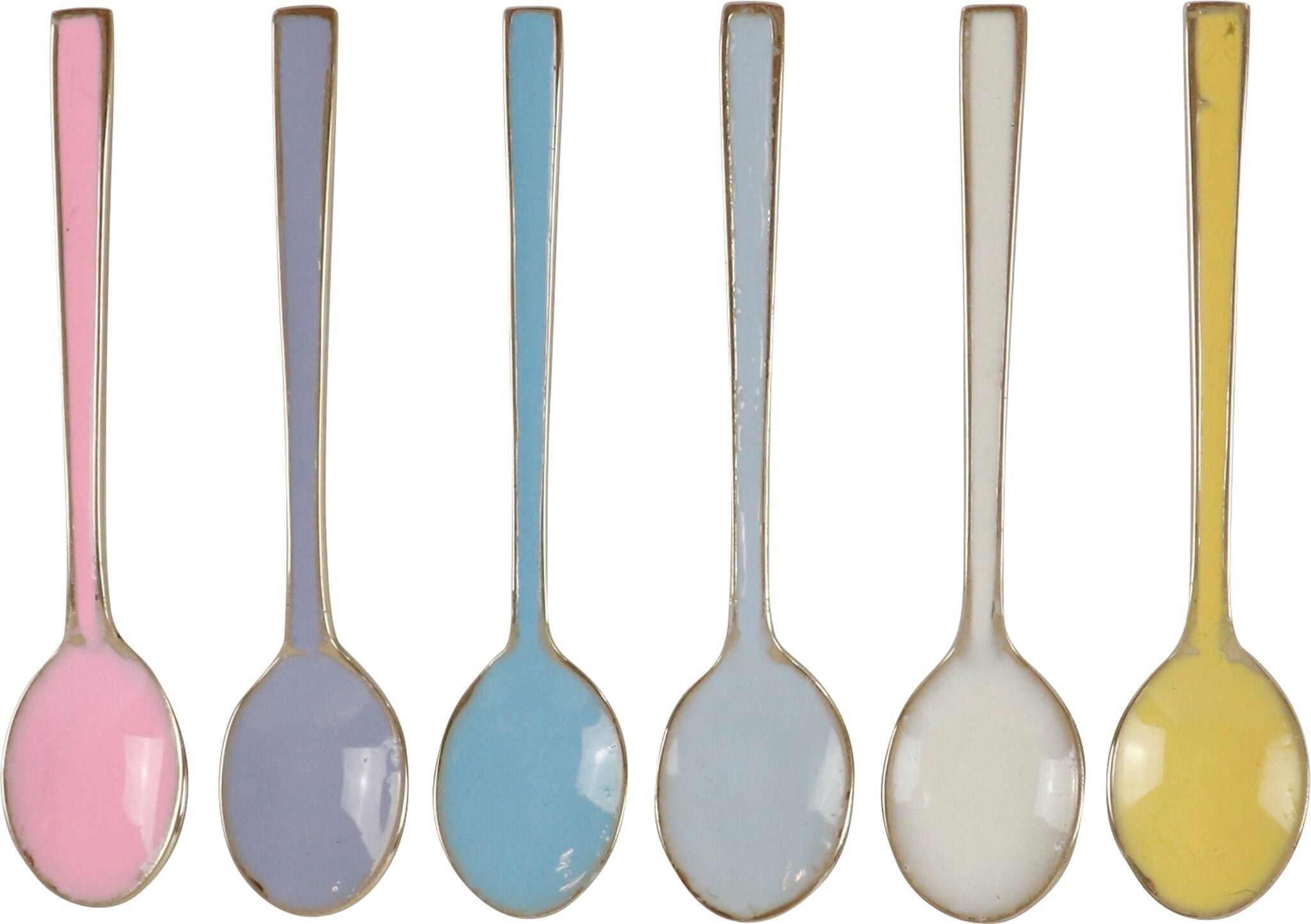 SET CUCCHIAI PASTELLO 6 PEZZI (HOFF9900)