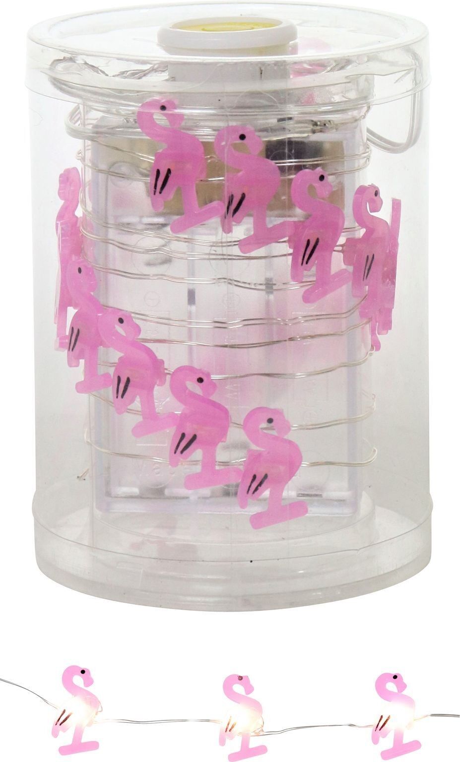 LED GARLAND FLAMINGO (HOFF6975)