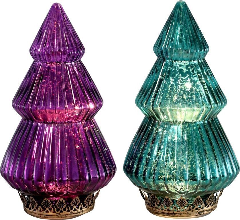 LED-BÄUME FIESTA  2 TEILIGES SET (HOFF1228)