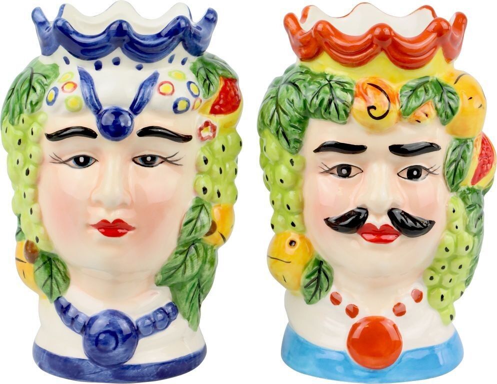 FIORIERE SICILIANA SET 2 PEZZI (HOFF3515)