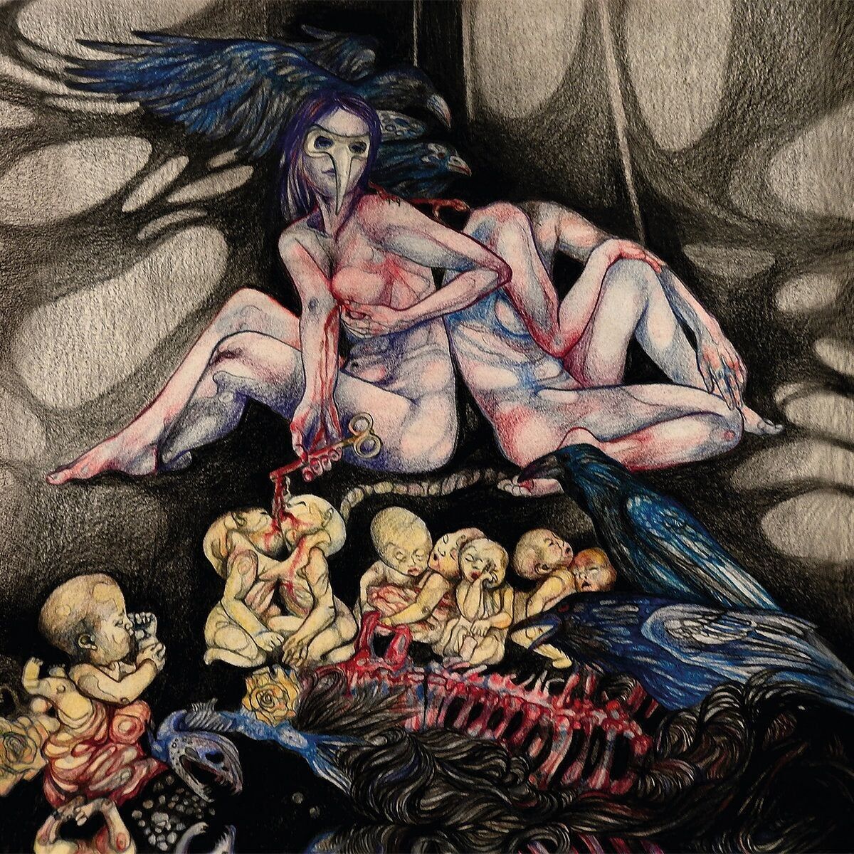 Arabs In Aspic LP – The Magic Of Sin (Dreifachcover/Marmor-Vinyl)