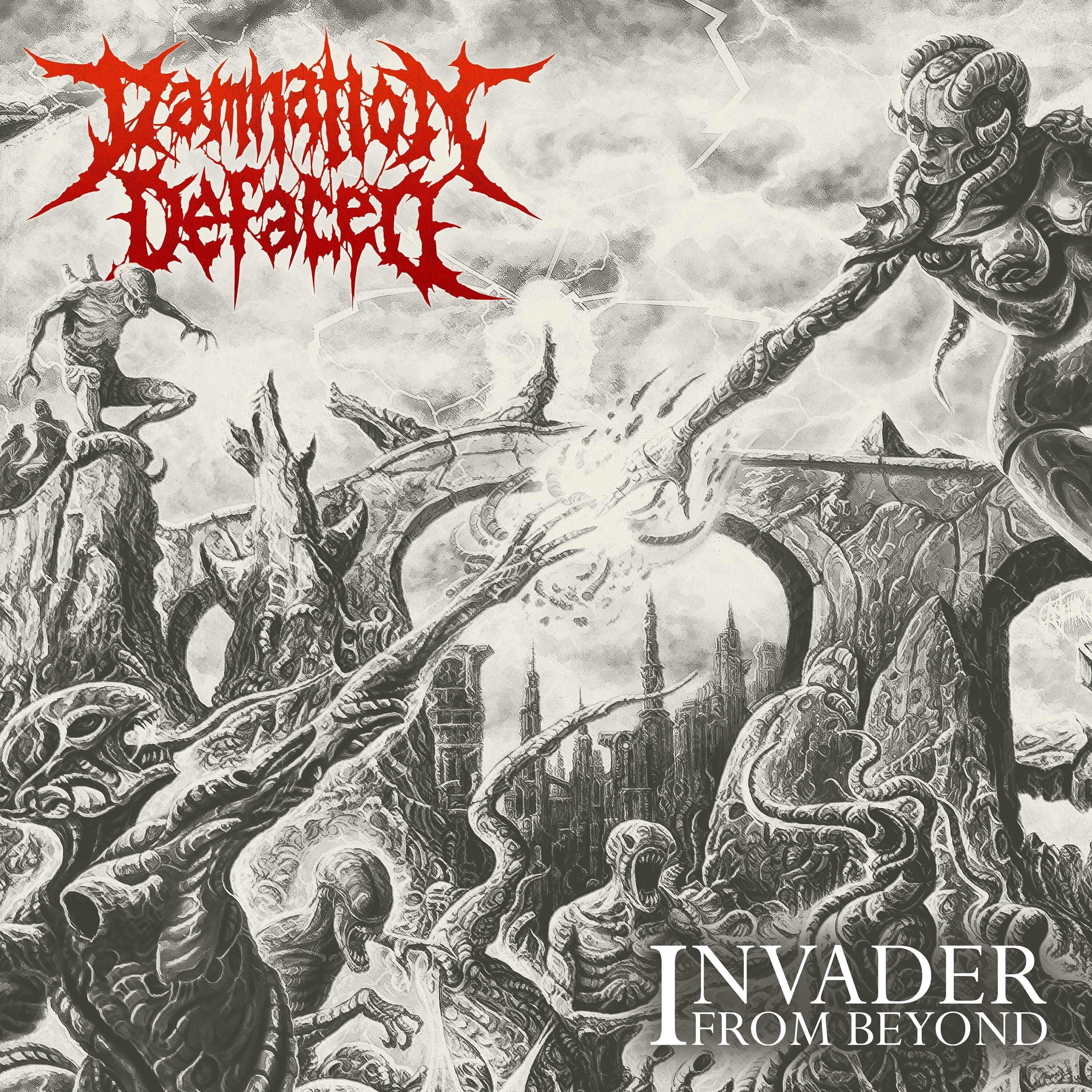 Damnation Defaced LP - Invader From Beyond