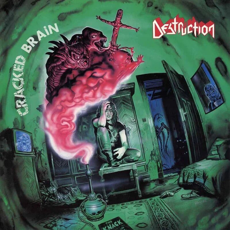 Destruction LP - Cracked Brain (Vinile splatter misto)