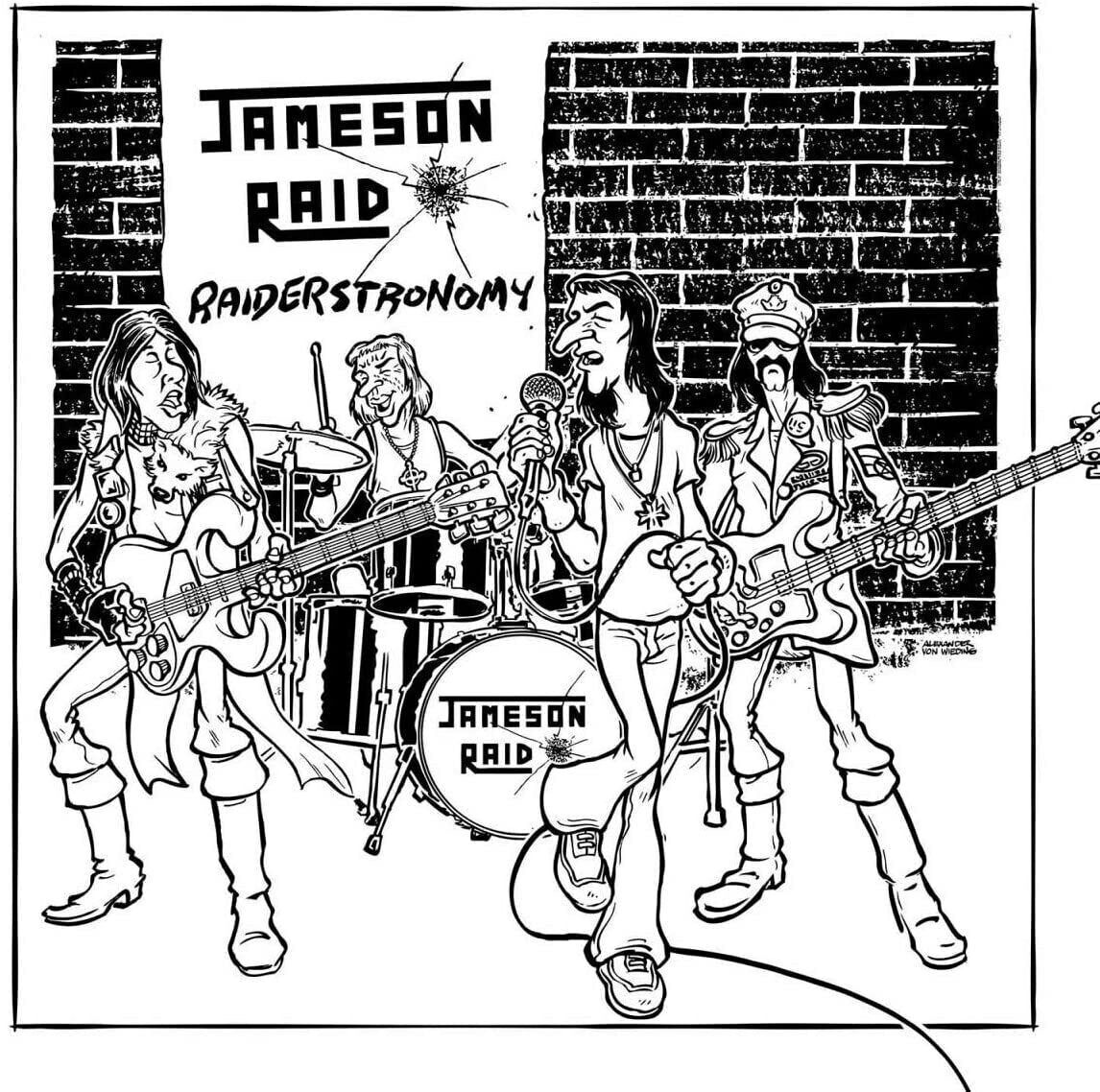 Jameson Raid LP – Raiderstronomy (blaues Vinyl)