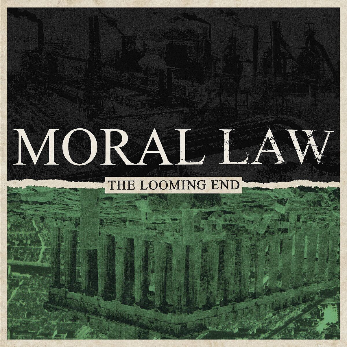 Moral Law LP - The Looming End (Green Marble Vinyl)
