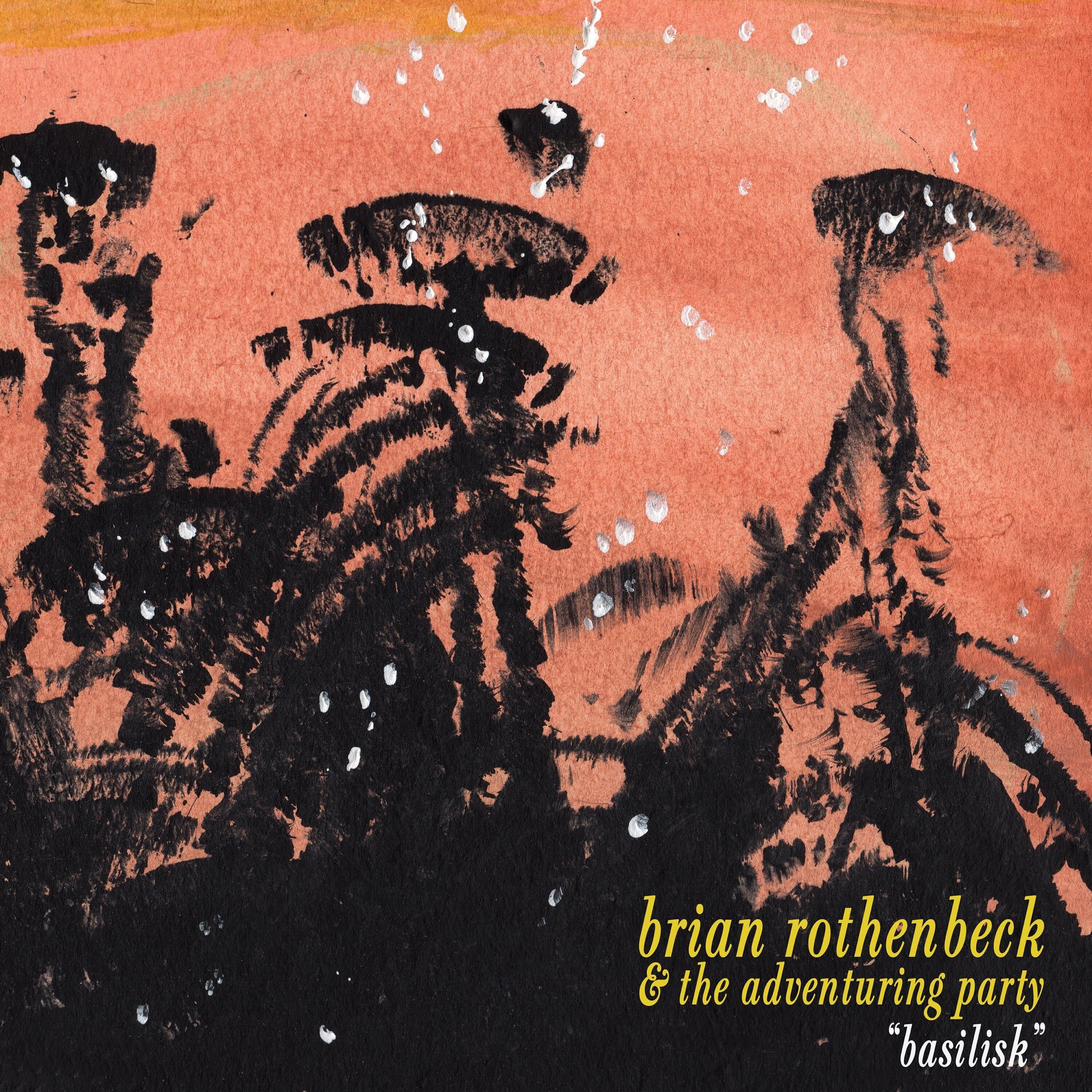 Brian Rothenbeck & The Adventuring Party LP - Basilisk (Oxblood In Bone Coloured Vinyl)