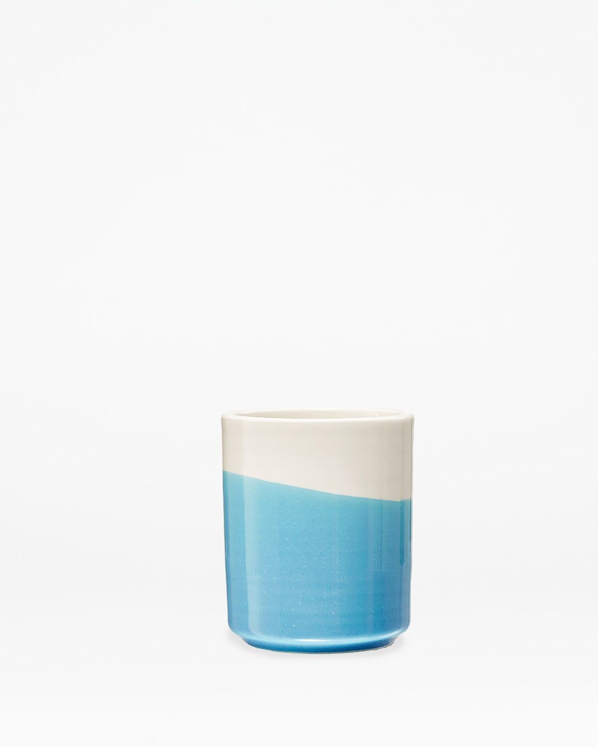 Immersione di colore blu mediterraneo, piccolo vaso molto utile