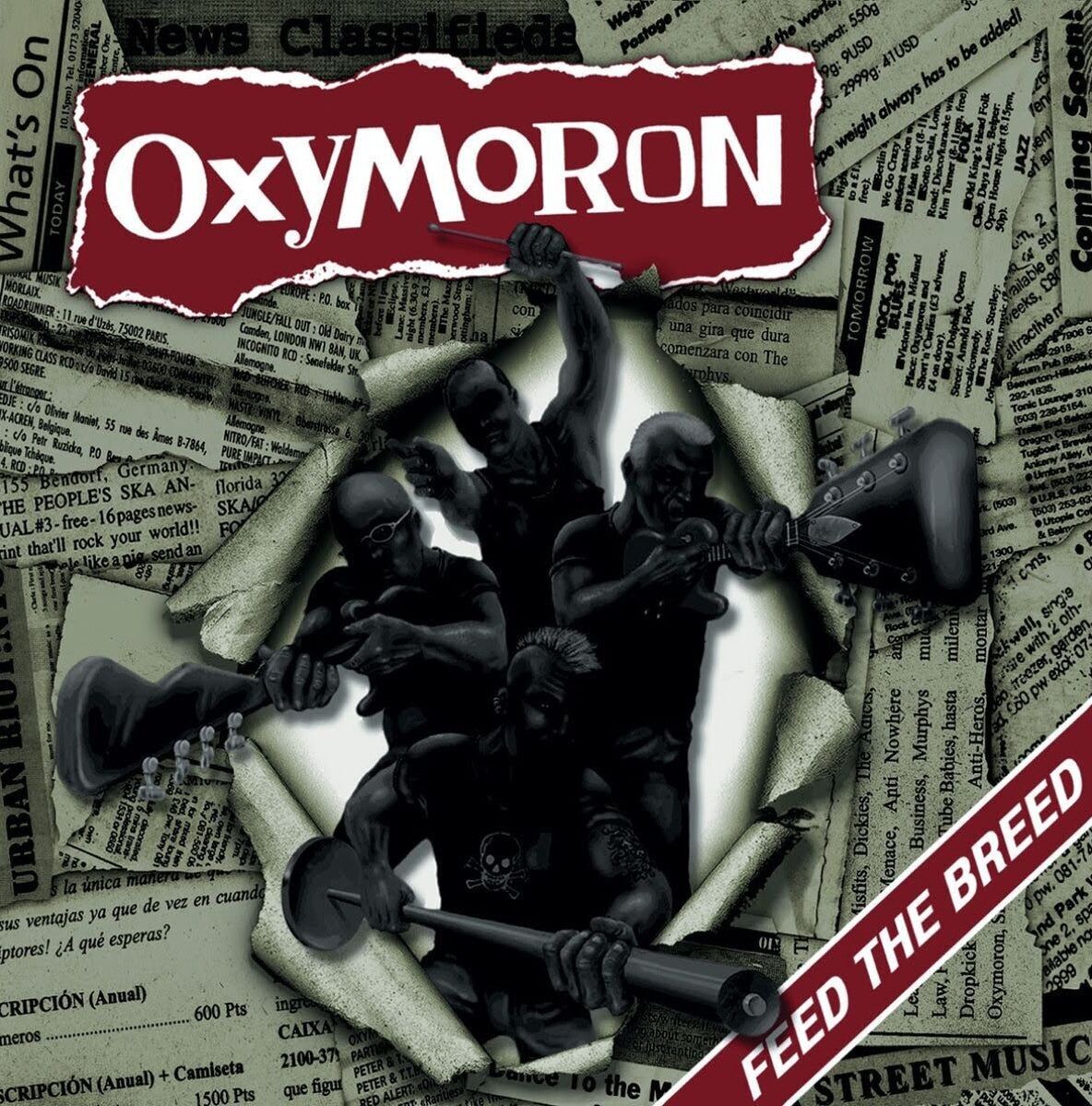 Oxymoron LP – Feed The Breed (grünes Vinyl)