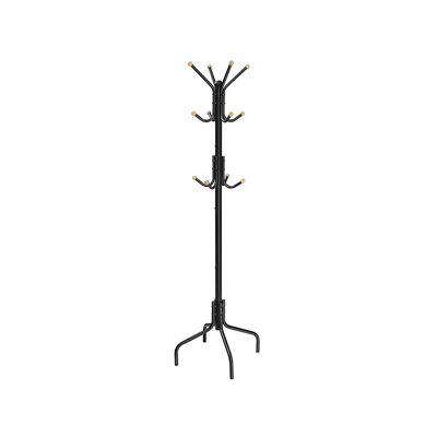 Contenitore in metallo nero 55 x 55 x 180 cm (L x A x P)