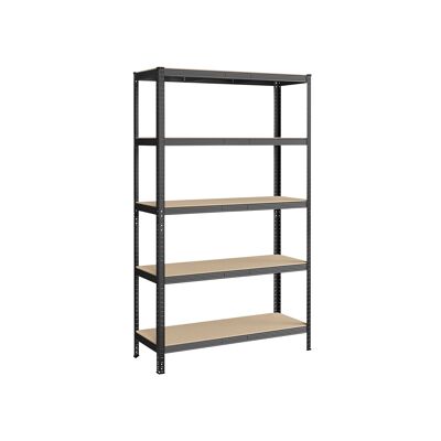 Kelderplank 200 cm haut gris 60 x 120 x 200 cm (P x B x H)