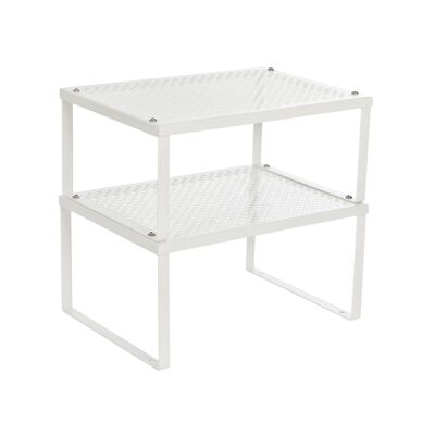 Juego de 2 keukenopbergers de metal 32 x 22,9 x 15,4 cm (largo x ancho x alto)
