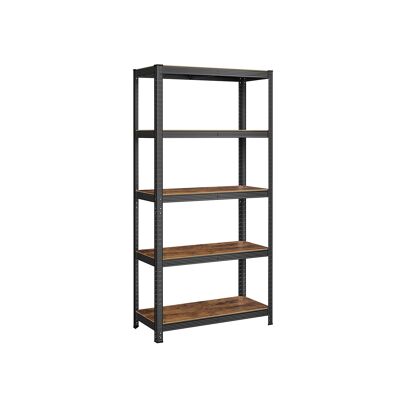 Opbergrek con 5 livelli 40 x 90 x 180 cm (P x L x A)