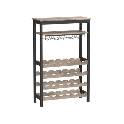 Wijnrek met vidriado 30 x 66 x 100 cm (D x B x H)