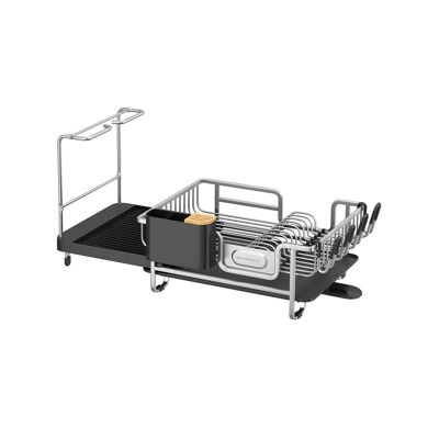 Afdruiprek met lekbak (53,5-71,6) x 32,3 x 33,3 cm (L x L x A)