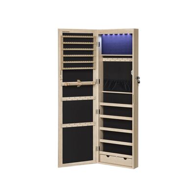 Hangende sieradenkast 37 x 10 x 120 cm (L x L x A)