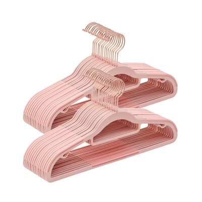 Lot de 30 cintres en plastique 42 x 0,5 x 21,5 cm (L x l x H)