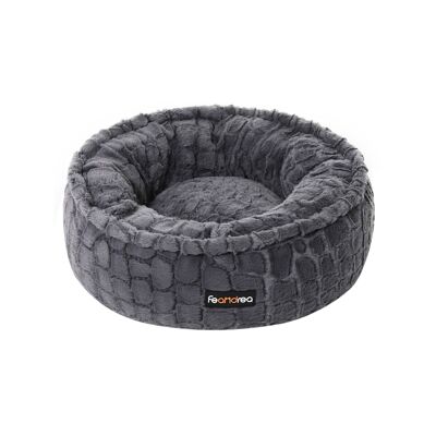 Kattenmand Ø 50 cm van zacht pluche 50 x 22 cm (Ø x Al)