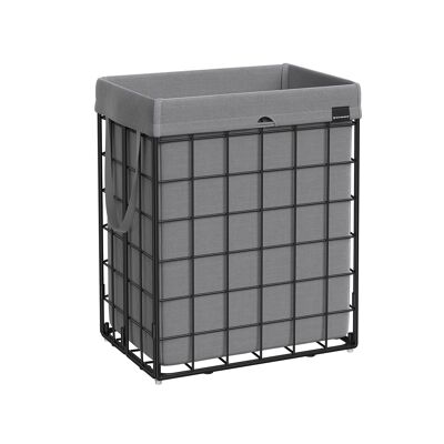 Wasmand met waszak 48 x 33 x 58 cm (largo x ancho x alto)