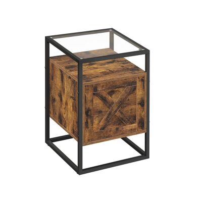 Nachtkastje para cama con somier 40 x 40 x 60 cm (largo x ancho x alto)