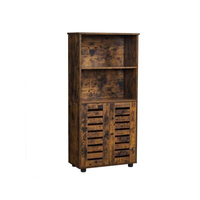 Carrello con portaoggetti 60 x 30 x 125 cm (L x L x A)