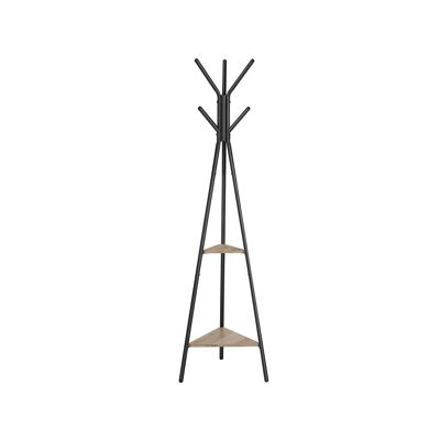 Kapstok en forma de pluma 49,5 x 49,5 x 179 cm (largo x ancho x alto)