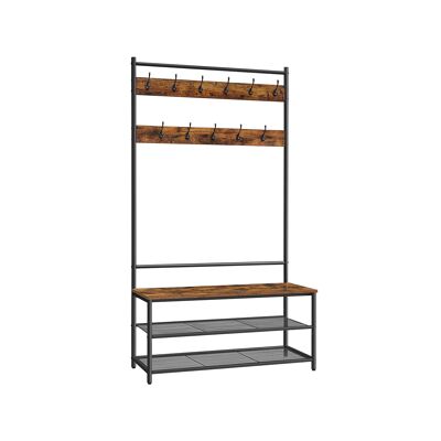 Kapstok con 11 ganci 100 x 40 x 180 cm (L x L x A)