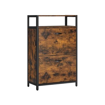 Schoenenkast con 2 kleppen 60 x 30 x 95 cm (L x L x A)