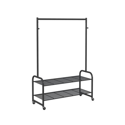 Kledingrek con schoenenrek 115 x 45 x 168,5 cm (largo x ancho x alto)