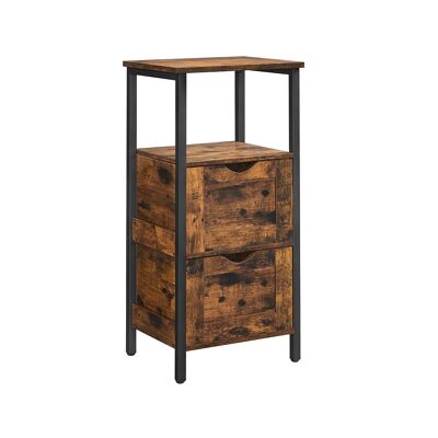 Badkamerkast avec 2 lames 37 x 30 x 80 cm (L x B x H)
