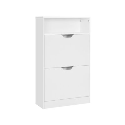 Schoenenkast con 2 kleppen 60 x 24 x 102 cm (L x L x A)