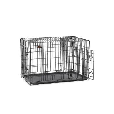 Hondenkooi 92,5 x 57,5 x 64 cm met deuren 92,5 x 57,5 x 64 cm (L x B x H)