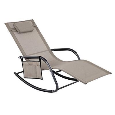 Schommelstoel para tuin 63 x 147 x 89 cm (largo x ancho x alto)
