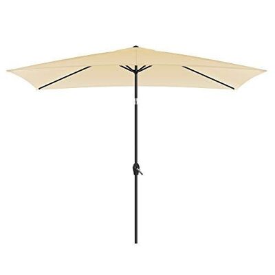 Ombrellone 300 x 200 cm beige 3 x 2 m (L x P)