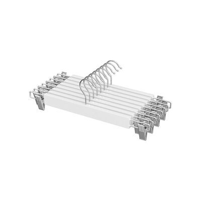 Juego de colgadores para furgoneta con 8 clips 34 x 1,2 x 12,5 cm (largo x ancho x alto)