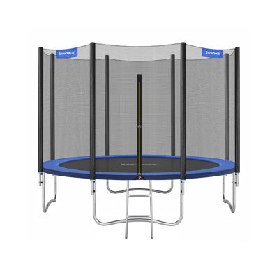 Cama elástica Ø 366 cm negro-azul Ø 366 cm