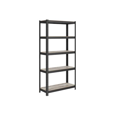 Opbergrek con 5 livelli 150 x 75 x 30 cm (H x L x L)