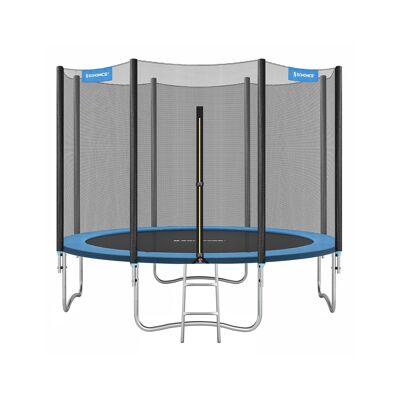Cama elástica grande con red de seguridad Ø 305 cm