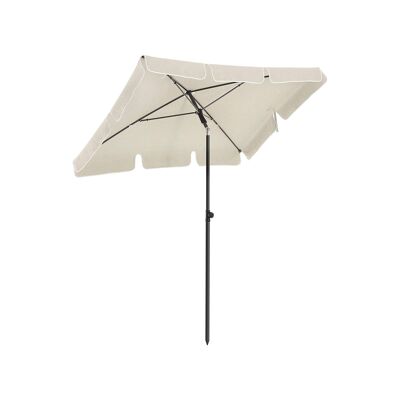 Ombrellone 180 x 125 cm beige 1,8 x 1,25 m (L x P)